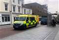 Person collapses in town centre