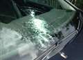 Man charged after rocks thrown at cars across Kent