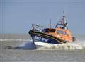 Surfer rescued by lifeboat