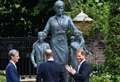Kent company made planters surrounding Princess Diana statue