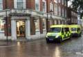 Man collapses in busy high street