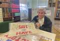 Man, 94, is reunited with wartime artwork 80 years later