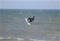 Coastguards called to rescue kite surfer