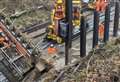 A look inside £3m landslip work that has closed railway line