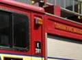 Gas cylinder fears during store blaze
