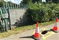 Sinkhole spotted near a primary school
