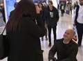 VIDEO: Magical proposal at shopping centre