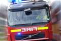 Fire crews tackle blaze at home