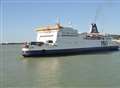 Fire on ferry car deck