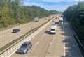 Finally! 70mph returns to M20 for first time in more than two years