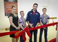 Olympian opens new gym extension