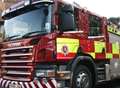 Crews tackle fire at garden centre