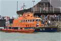 RNLI warning after two people and dog rescued 
