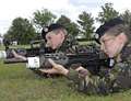 Army cadets at annual camp