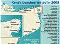 Kent's beaches are clean