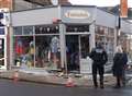 Boutique closes for repairs after collision