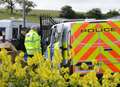 Police join raid on caravan site