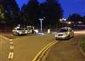 Police block road at Maidstone barracks after 'terrorist' murder