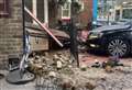 'Lucky no one died' as car smashes into pub garden