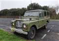 Thieves steal and burn out Land Rover