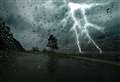 Thunderstorm warning for Kent 