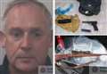 Arms dealer jailed after guns found at home