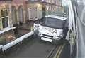 'Impatient' van driver caught on CCTV 