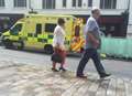 Paramedics resuscitate man in town centre