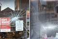Vandals attack supermarket and community centre