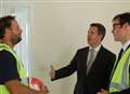 Shadow ministers visit builders