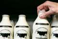 Glass milk bottles return to supermarket 