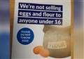 Police urge shops not to sell flour and eggs to youngsters