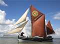 Historic sailing barge arrives in Medway