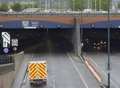 Delays as crash blocks Medway Tunnel