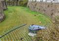 Safety review launched after car plunges into moat