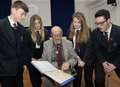 Holocaust survivor delivers powerful message to pupils