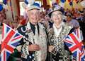 Right royal knees up for Queen's 90th