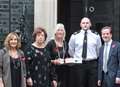 Save our Sands petition delivered to No10