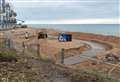 New route for popular seafront walkway as work continues