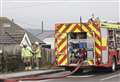 Road closed as seven engines sent to blaze