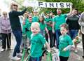 Disabled toddler takes on charity walk to support his friend