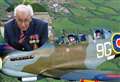 'Spirit of Kent' Spitfire to honour NHS fundraising veteran