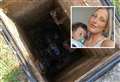 Toddler falls through drain cover in 'horror film' moment