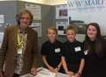 Sandwich pupils receive award for flood prevention design