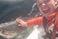 Fisherman catches 500lb shark