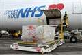 Passenger plane brings 10m pairs of gloves for NHS