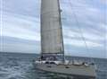 Family on yacht rescued in rough seas