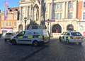 Police called to town centre