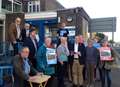 Patients protest against closure of Dover Medical Practice