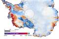 Satellite data show extent of Antarctic and Greenland melt adding to sea levels